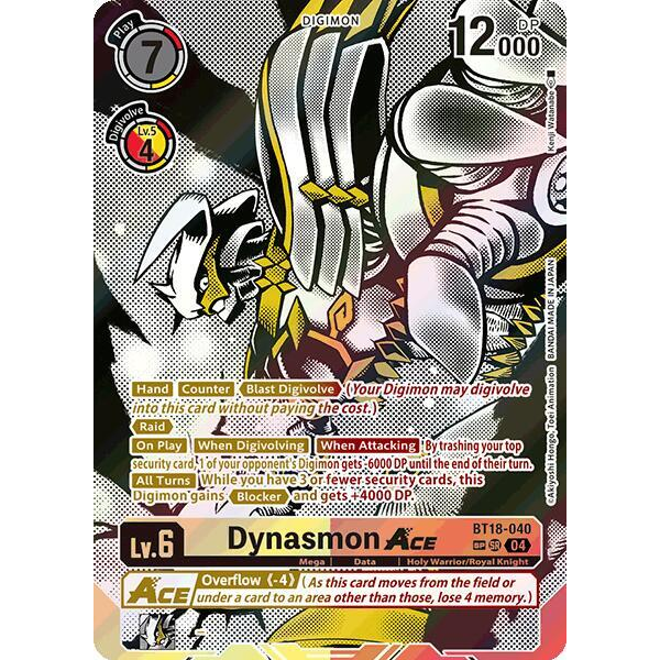 DCG [BT18-040 SR] Dynasmon ACE (Textured)