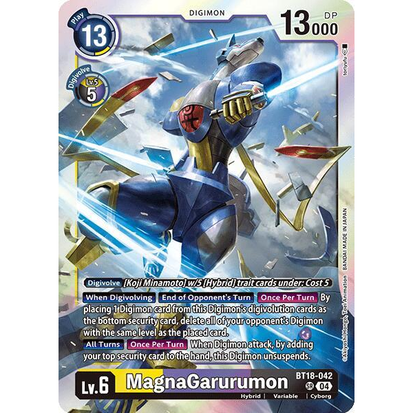 DCG [BT18-042 SR] MagnaGarurumon