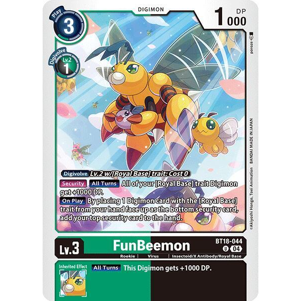 DCG [BT18-044 U] FunBeemon