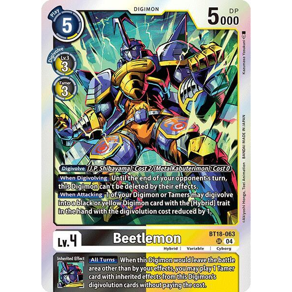 DCG [BT18-063 SR] Beetlemon