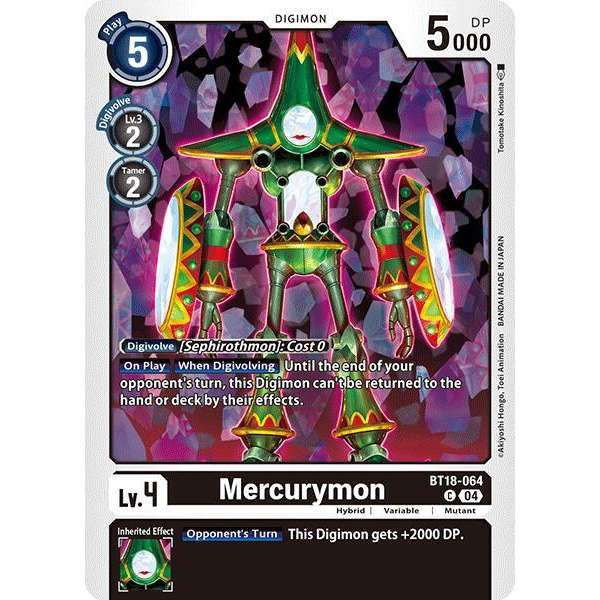 DCG [BT18-064 C] Mercurymon