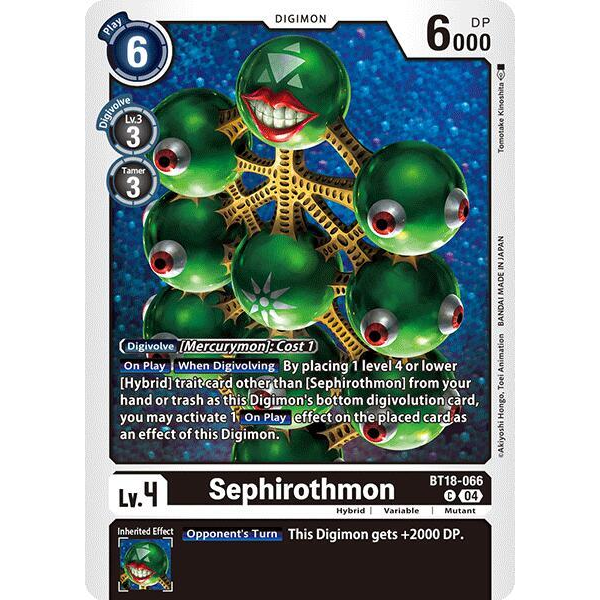 DCG [BT18-066 C] Sephiromon