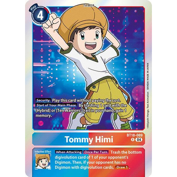DCG [BT18-089 R] Tommy Himi