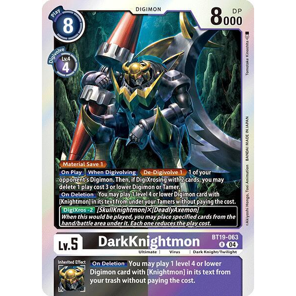 DCG [BT19-063 R] DarkKnightmon
