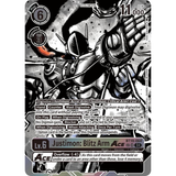 DCG [BT19-064 SR] Justimon: Blitz Arm ACE (Textured)
