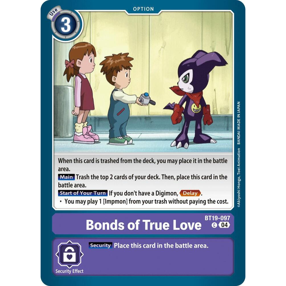 DCG [BT19-097 C] Bonds of True Love