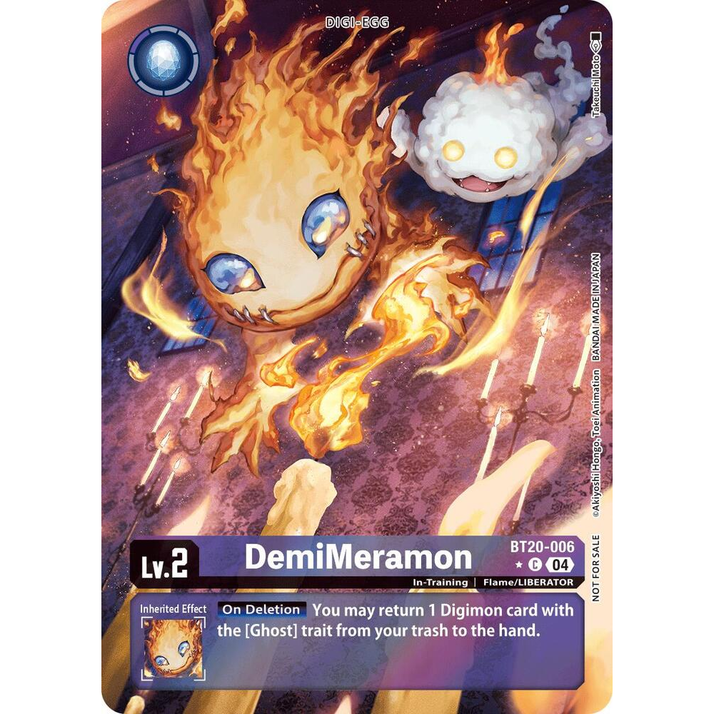 DCG [BT20-006 C] DemiMeramon  (Release Special Booster 2.5: Box Promotion Pack)