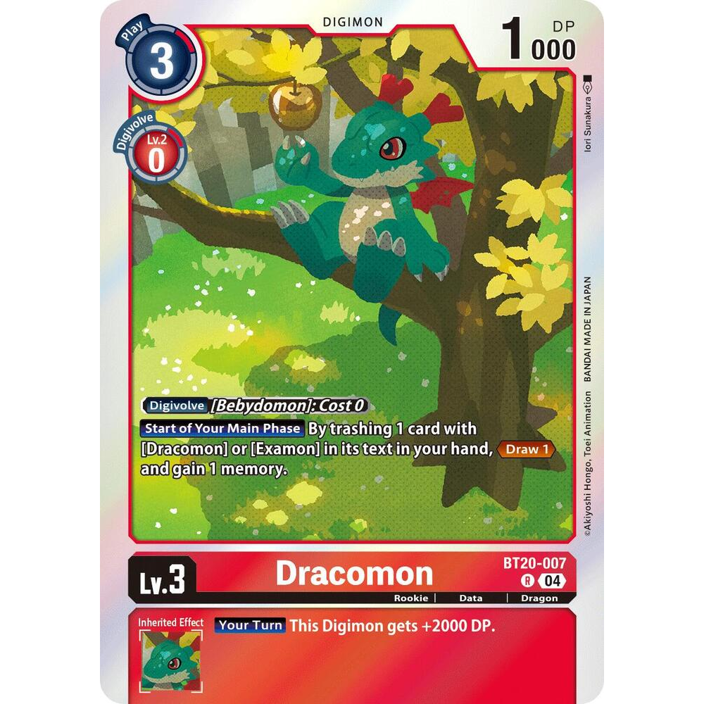 DCG [BT20-007 R] Dracomon