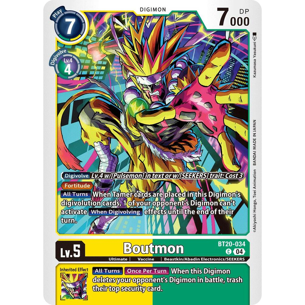 DCG [BT20-034 C] Boutmon