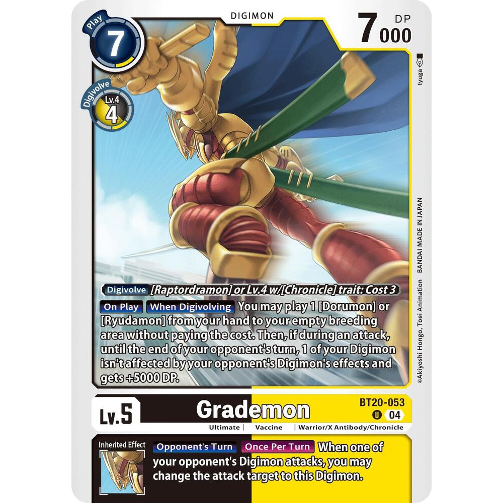 DCG [BT20-053 U] Grademon