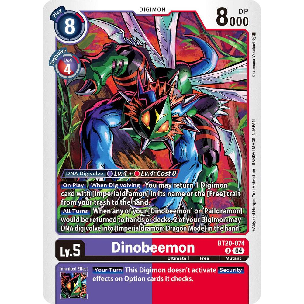 DCG [BT20-074 U] Dinobeemon