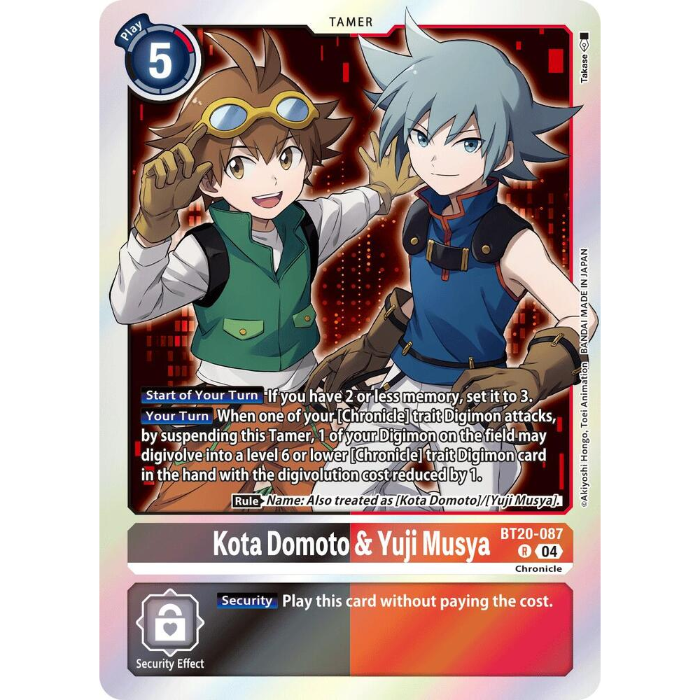 DCG [BT20-087 R] Kota Domoto & Yuji Musya