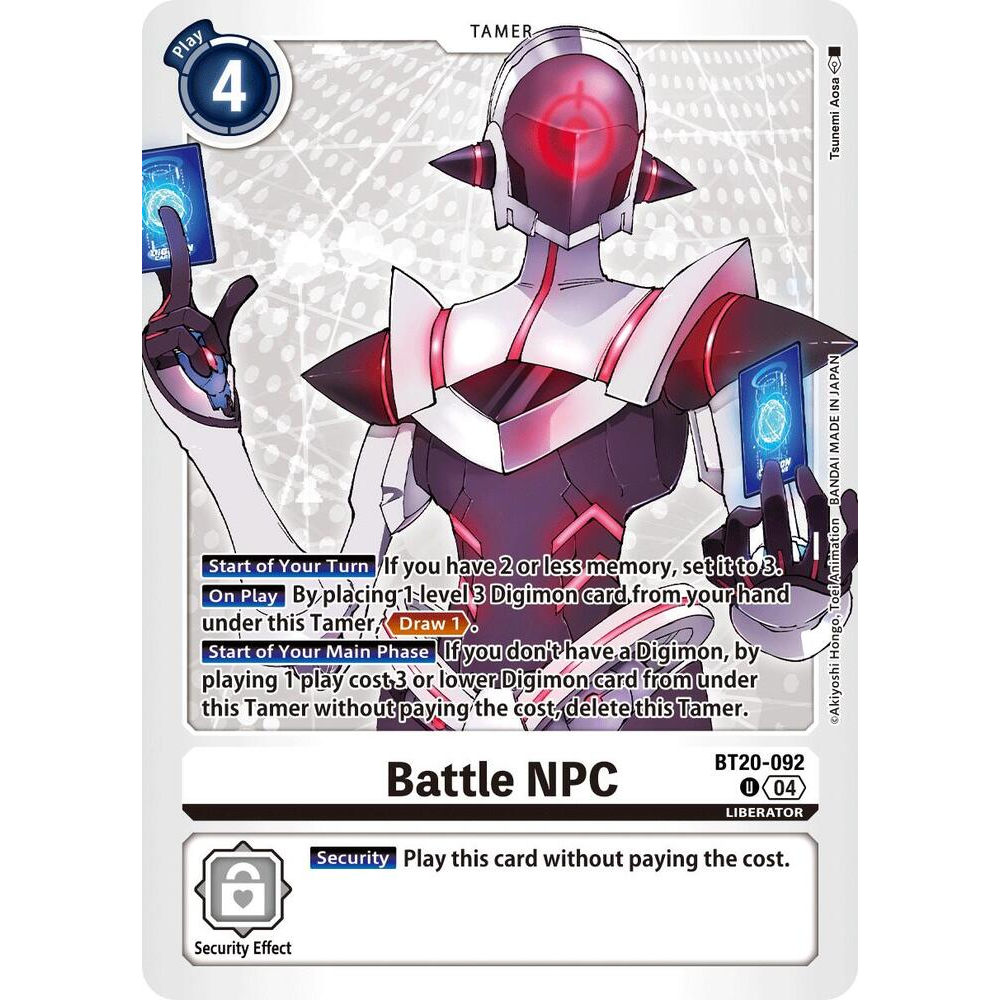 DCG [BT20-092 U] Battle NPC