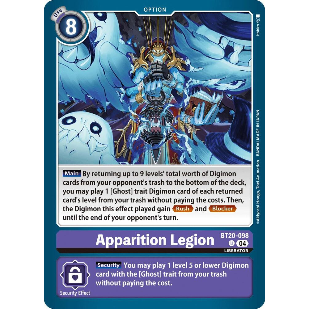 DCG [BT20-098 U] Apparition Legion