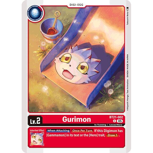 DCG [BT21-002 C] Gurimon