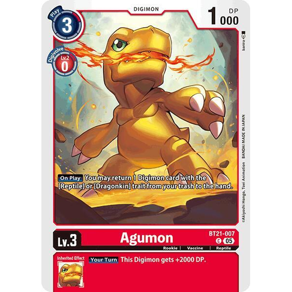 DCG [BT21-007 C] Agumon