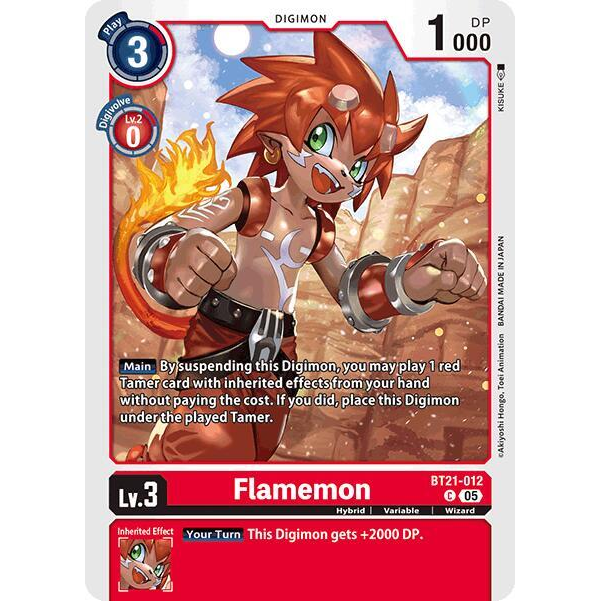 DCG [BT21-012 C] Flamemon