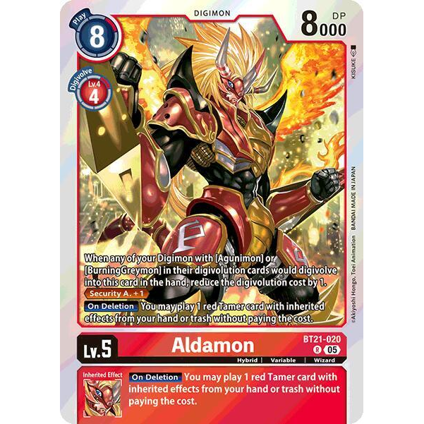 DCG [BT21-020 R] Aldamon