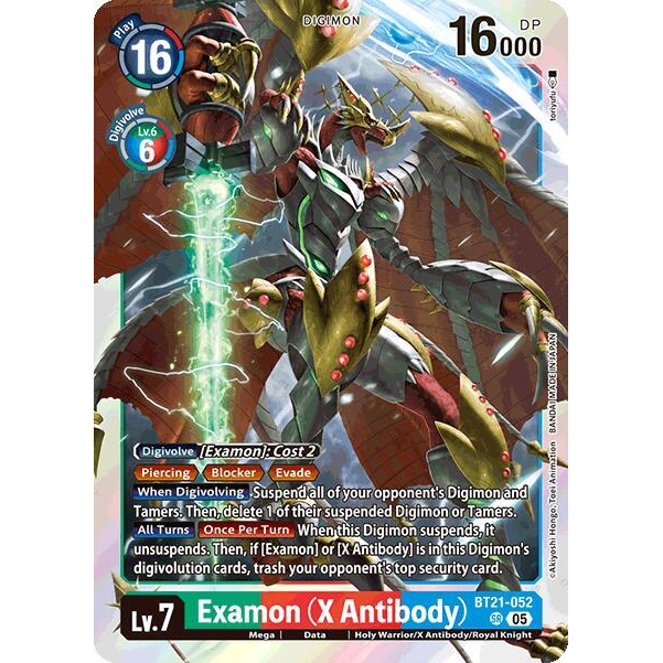 DCG [BT21-052 SR] Examon (X Antibody)