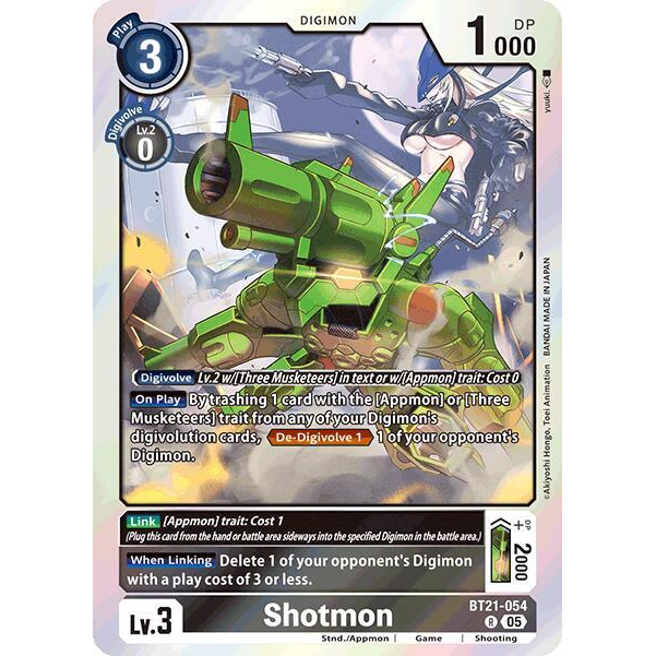 DCG [BT21-054 R] Shotmon