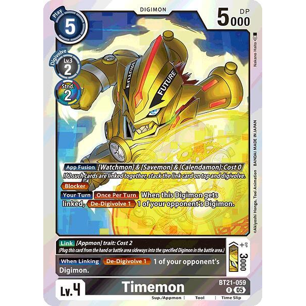 DCG [BT21-059 R] Timemon