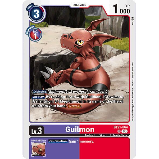 DCG [BT21-064 U] Guilmon