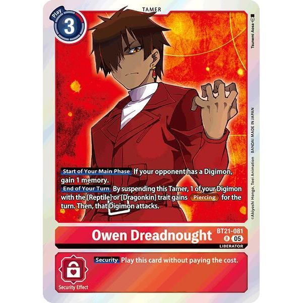 DCG [BT21-081 R] Owen Dreadnought