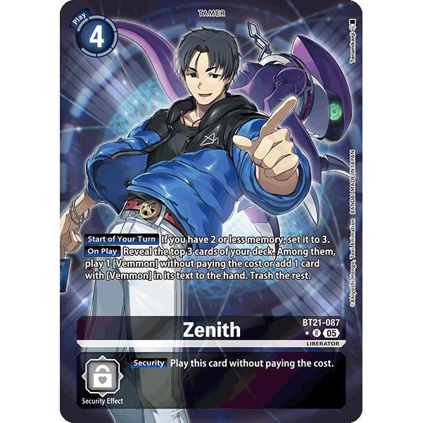 DCG [BT21-087 R] Zenith (Alternate Art)