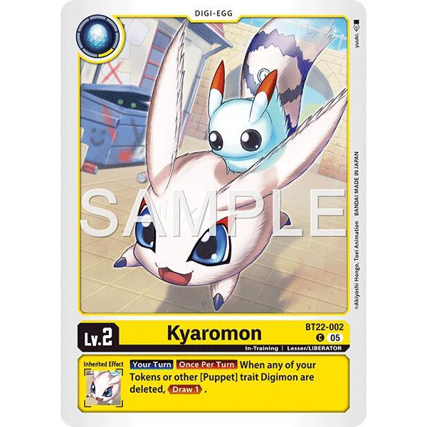 DCG [BT22-002 C] Kyaromon