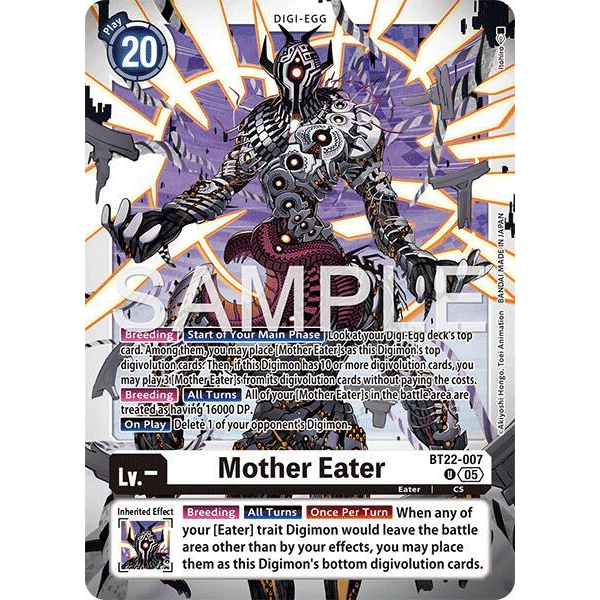 DCG [BT22-007 U] Mother Eater