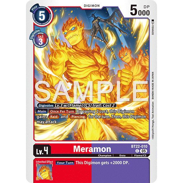 DCG [BT22-010 C] Meramon