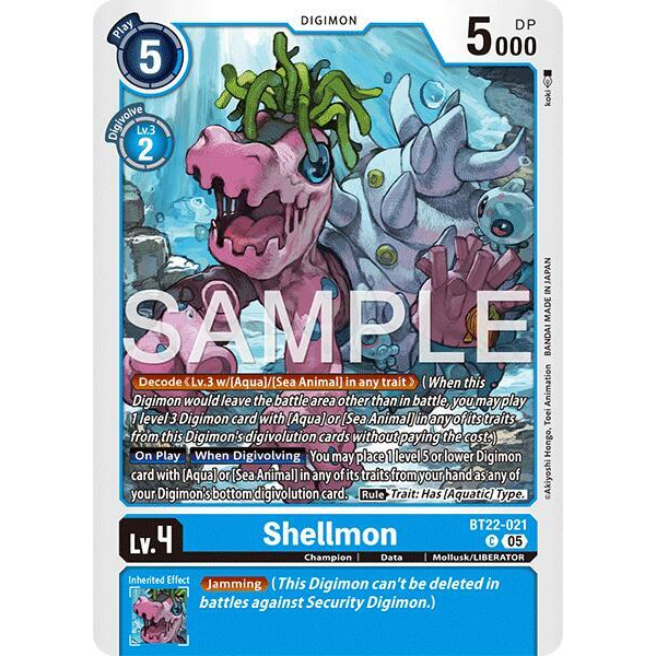 DCG [BT22-021 C] Shellmon