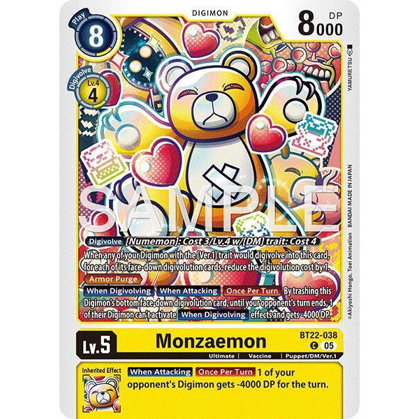 DCG [BT22-038 C] Monzaemon