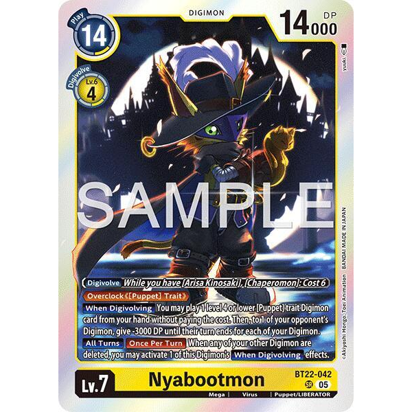 DCG [BT22-042 SR] Nyabootmon