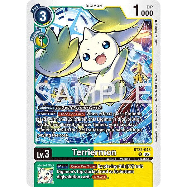 DCG [BT22-043 U] Terriermon