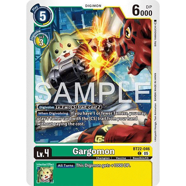 DCG [BT22-046 C] Gargomon