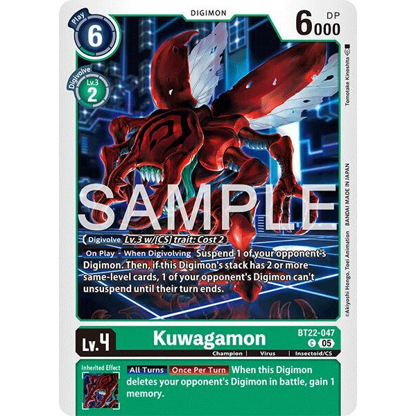 DCG [BT22-047 C] Kuwagamon