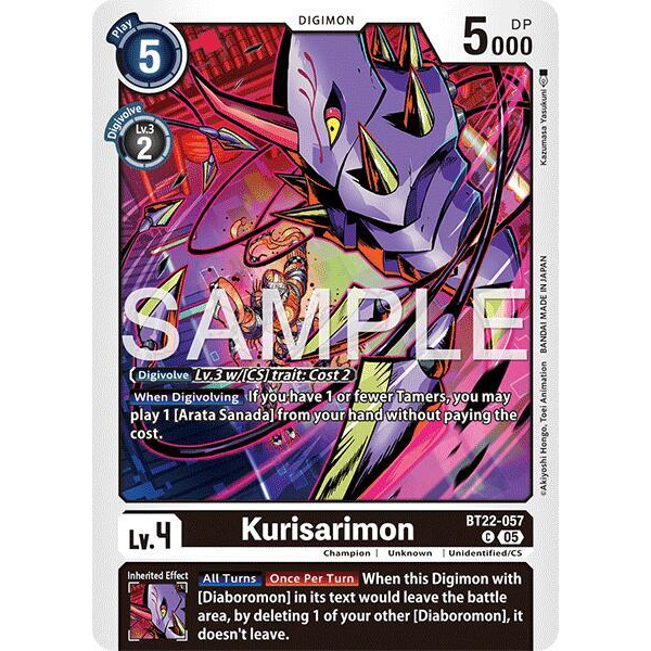 DCG [BT22-057 C] Kurisarimon