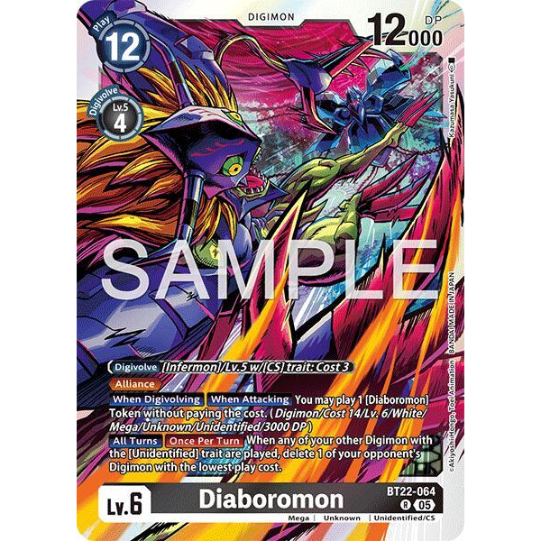 DCG [BT22-064 R] Diaboromon