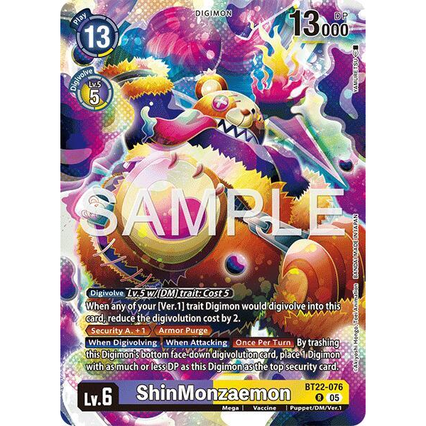 DCG [BT22-076 R] ShinMonzaemon