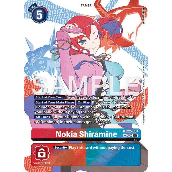 DCG [BT22-084 SR] Nokia Shiramine (SP)