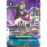 DCG [BT22-085 R] Rina Shinomiya (Alternate Art)