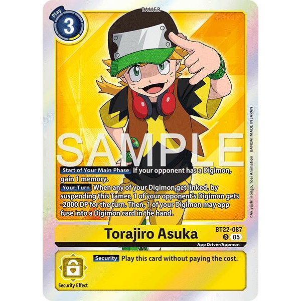DCG [BT22-087 R] Torajiro Asuka