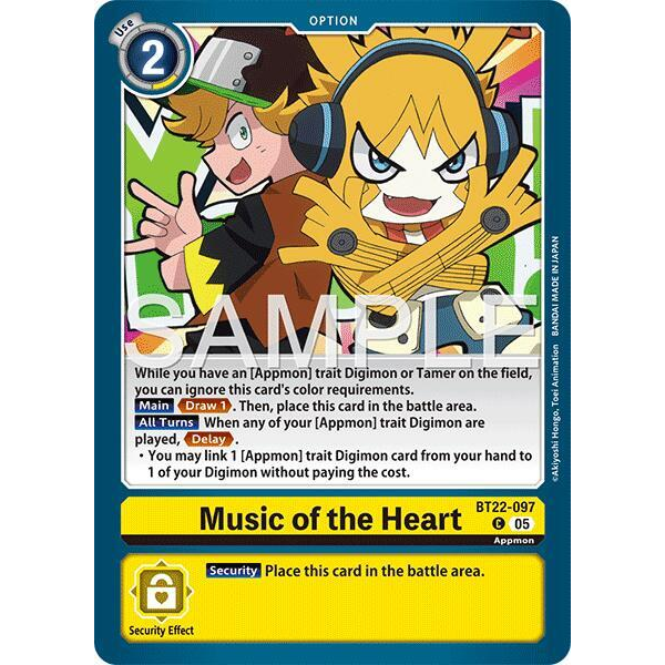 DCG [BT22-097 C] Music of the Heart