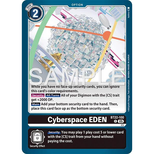 DCG [BT22-100 C] Cyberspace EDEN