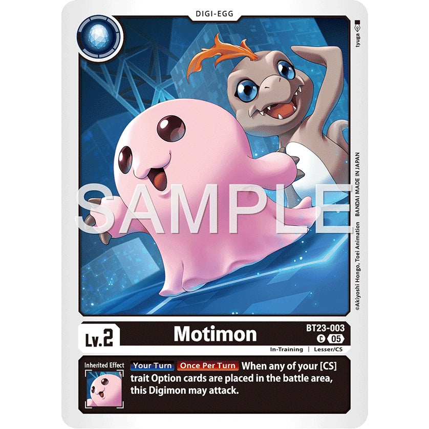 DCG [BT23-003 C] Motimon