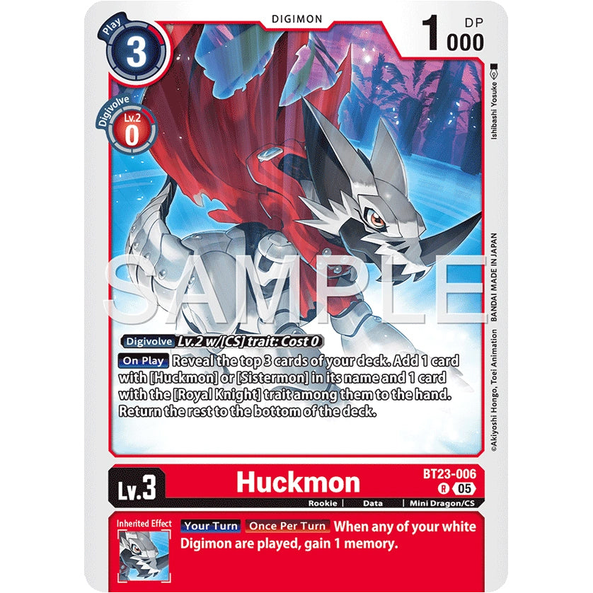 DCG [BT23-006 R] Huckmon