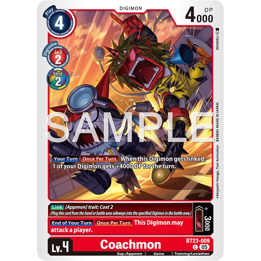 DCG [BT23-009 C] Coachmon