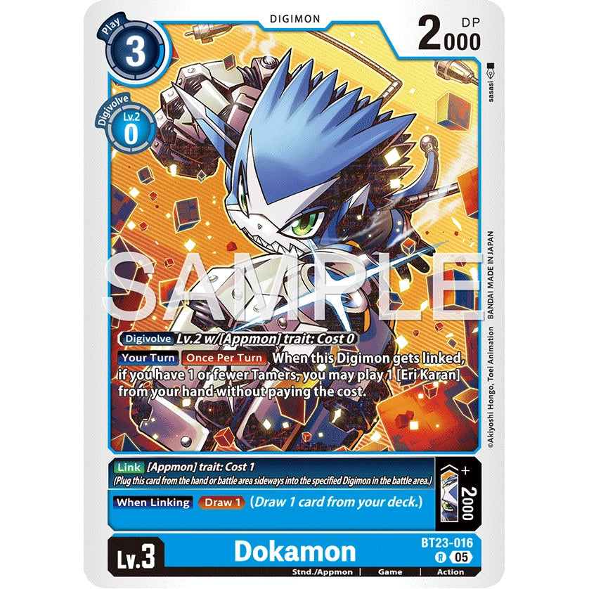 DCG [BT23-016 R] Dokamon