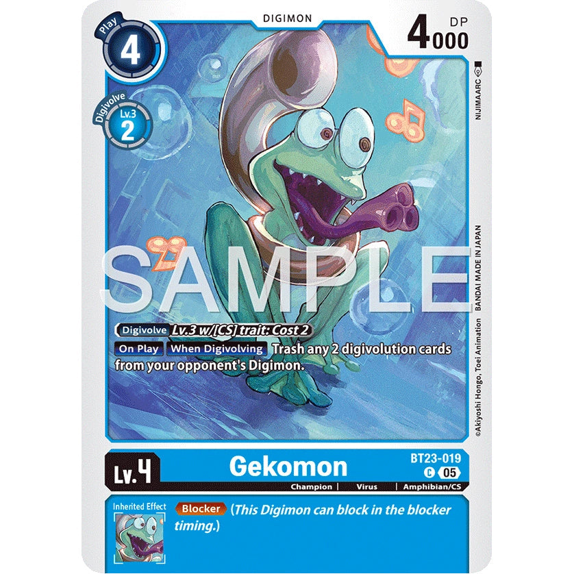 DCG [BT23-019 C] Gekomon